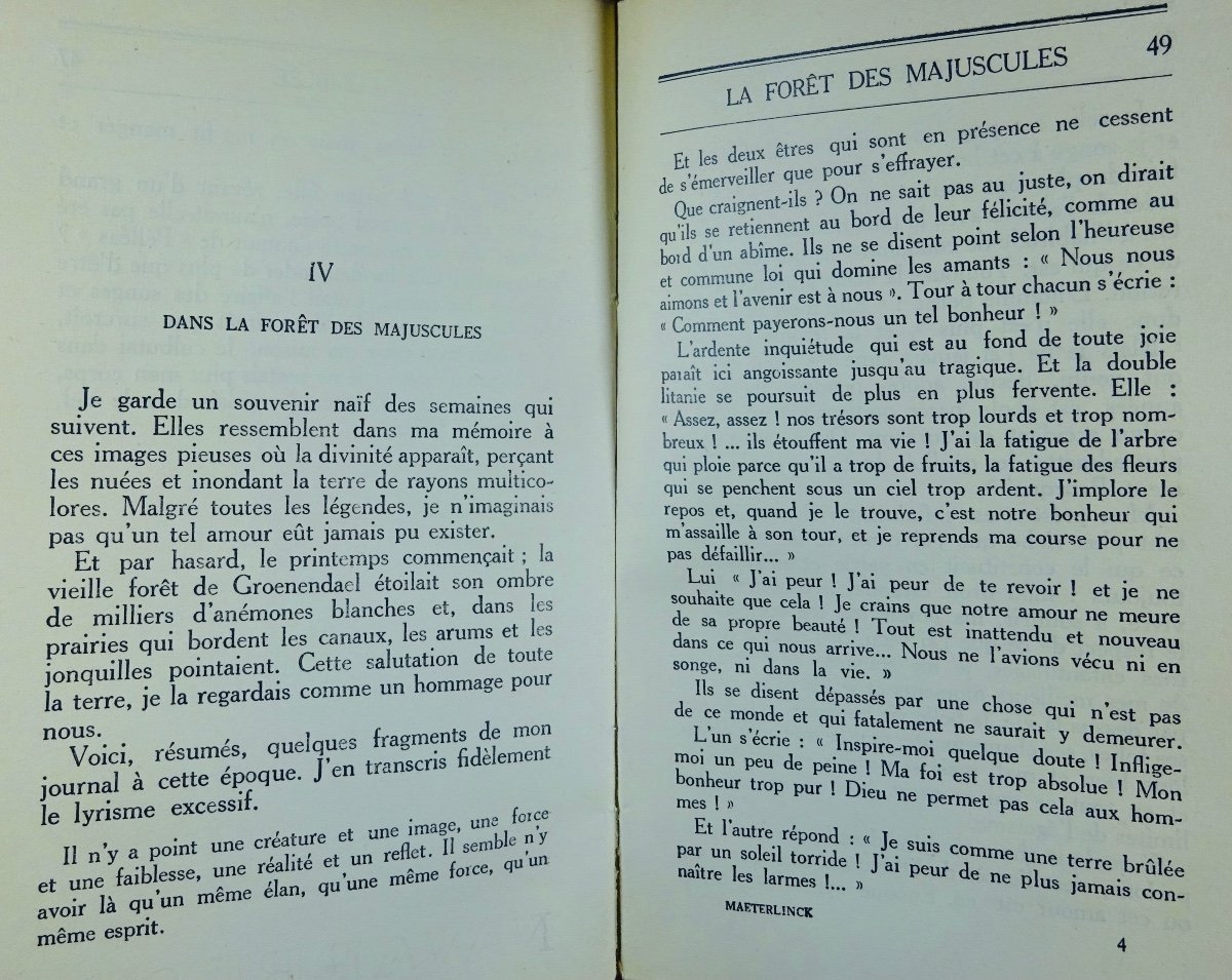 Leblanc (georgette) - Memories (1895-1918). Bernard Grasset, 1931. First Edition.-photo-4