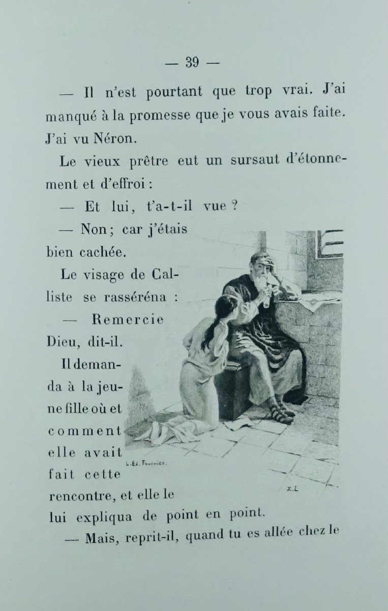 Lemaitre - Myrrha, Virgin And Martyr. A. Ferroud, 1903, Illustrated By Fournier.-photo-4