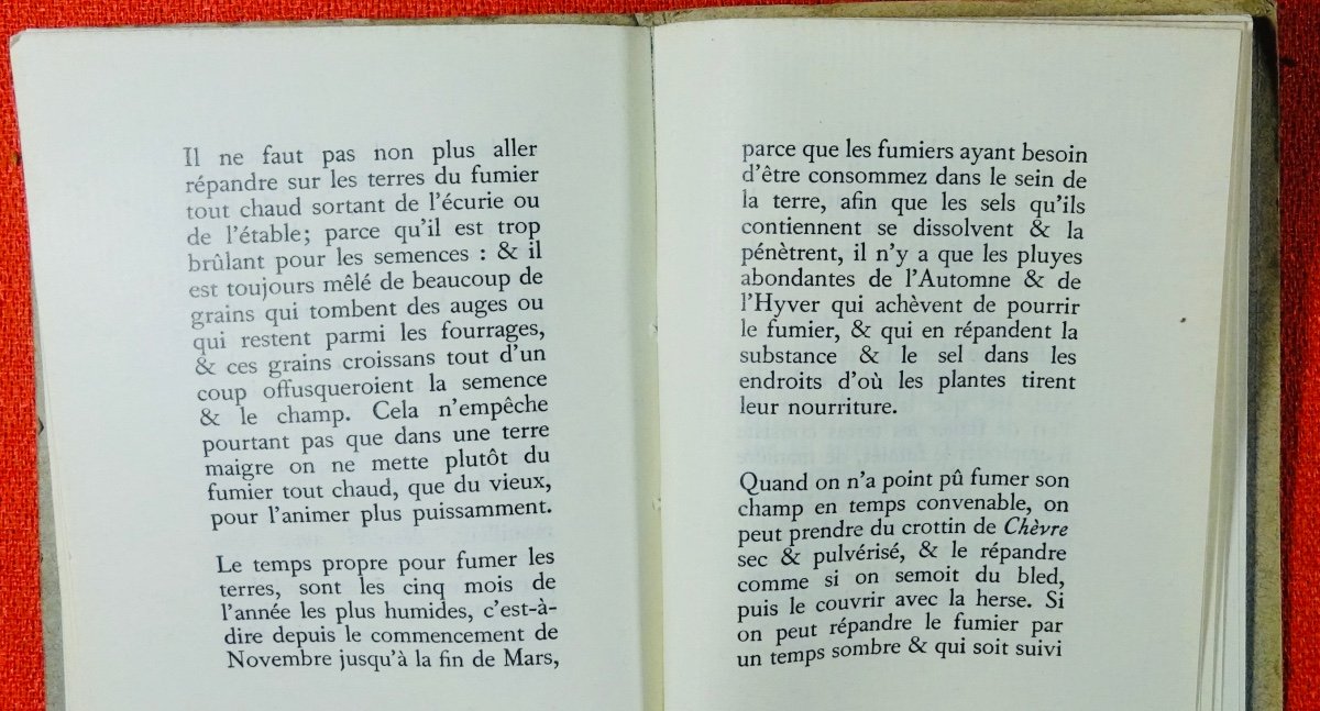 LIGER - Des Fumiers et autres amendemens. G.L.M., 1955. Imprimé par G.L.M..-photo-1