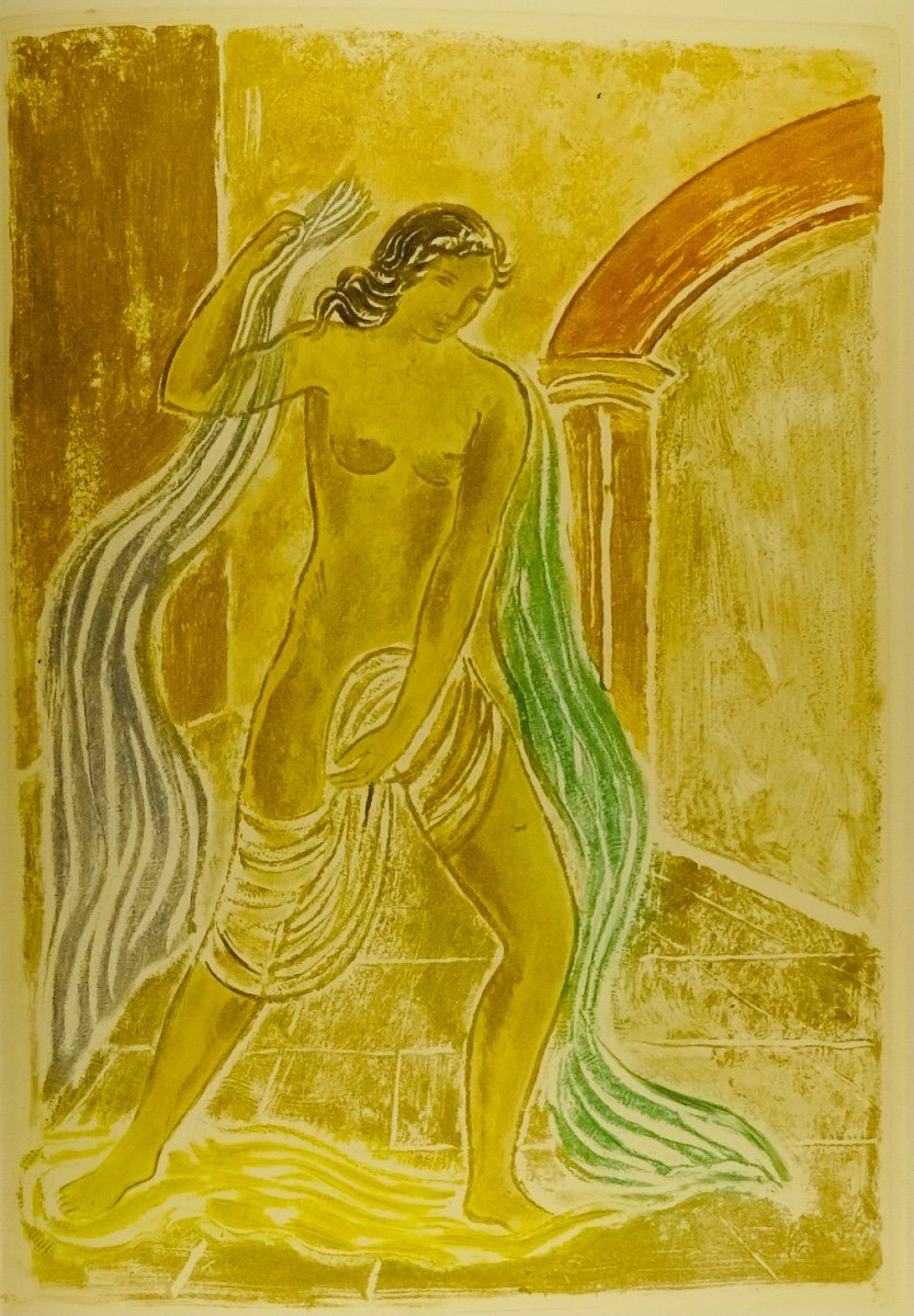 LouŸs - Les Chansons De Bilitis Translated From Greek By Pierre Louÿs. Lallemand, 1946. Jean Bergue-photo-5