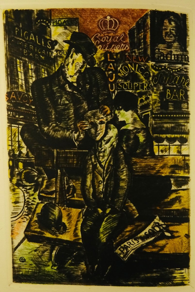 Mac Orlan - Marguerite Of The Night. Editions Émile-paul Frères, 1925. Illustrated By DaragnÈs.-photo-1