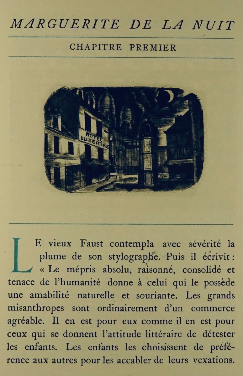 Mac Orlan - Marguerite Of The Night. Editions Émile-paul Frères, 1925. Illustrated By DaragnÈs.-photo-2