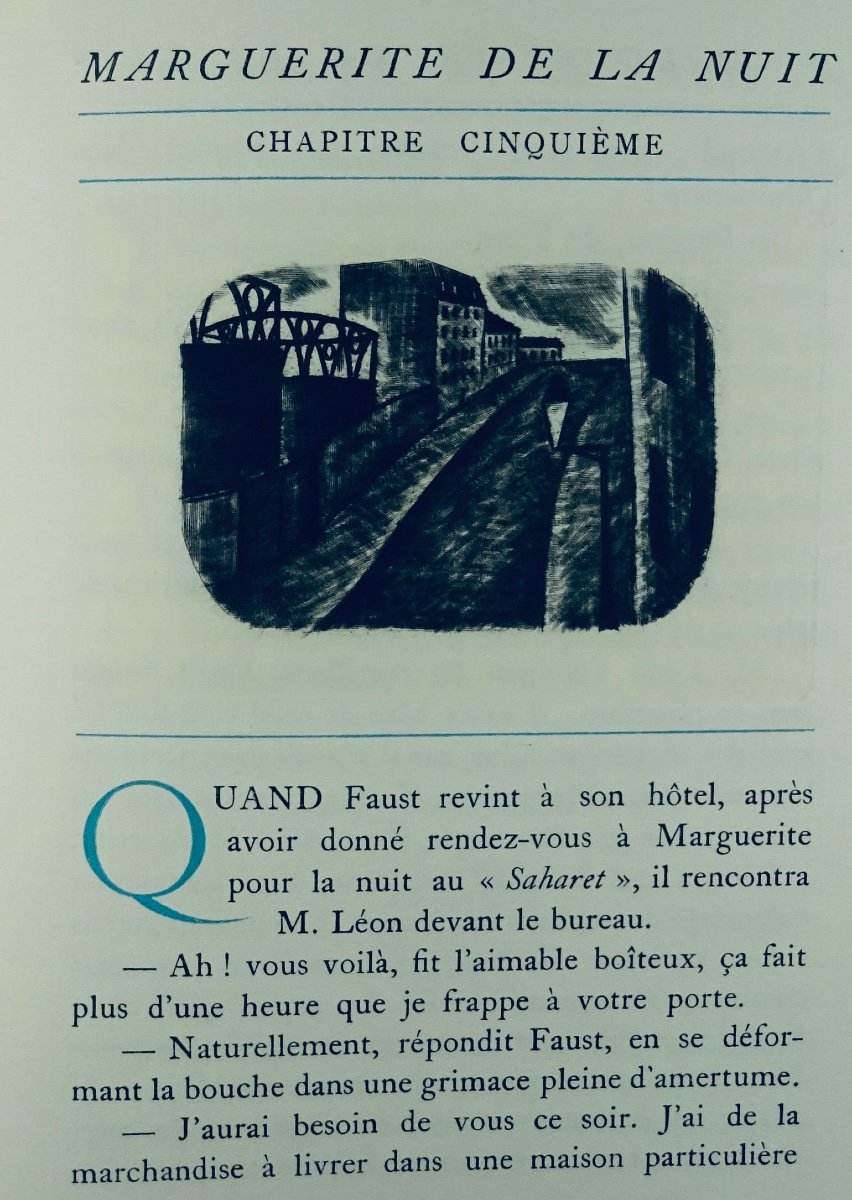 Mac Orlan - Marguerite Of The Night. Editions Émile-paul Frères, 1925. Illustrated By DaragnÈs.-photo-6