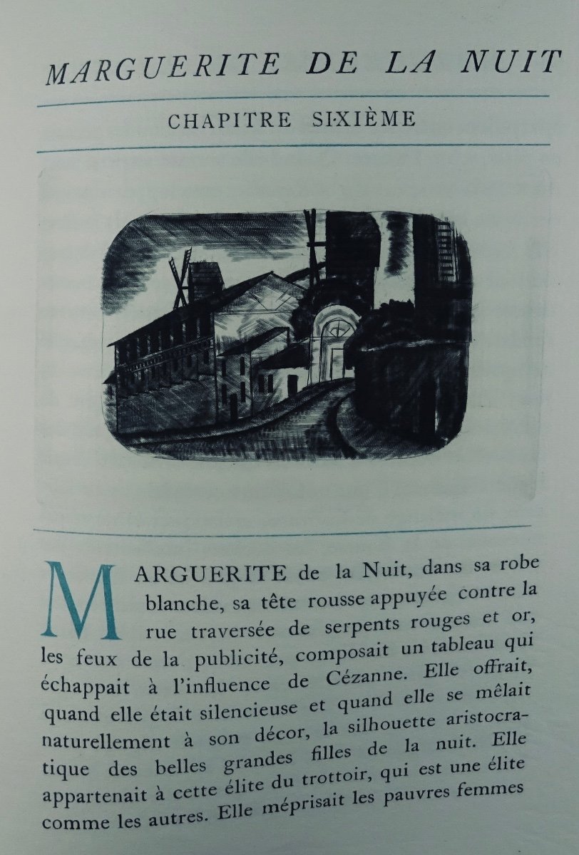 Mac Orlan - Marguerite Of The Night. Editions Émile-paul Frères, 1925. Illustrated By DaragnÈs.-photo-7