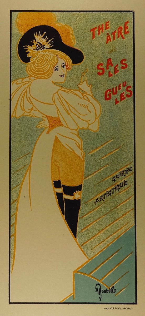MAINDRON - Les programmes illustrés des théâtres et des café-concerts, menus... 1897. -photo-6