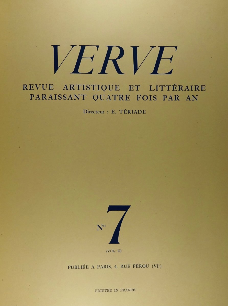 MALO (Henri) - Les Très riches heures du duc de Berry.  Verve, 1940, in-folio.-photo-2