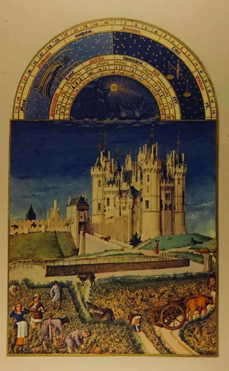 MALO (Henri) - Les Très riches heures du duc de Berry.  Verve, 1940, in-folio.-photo-2