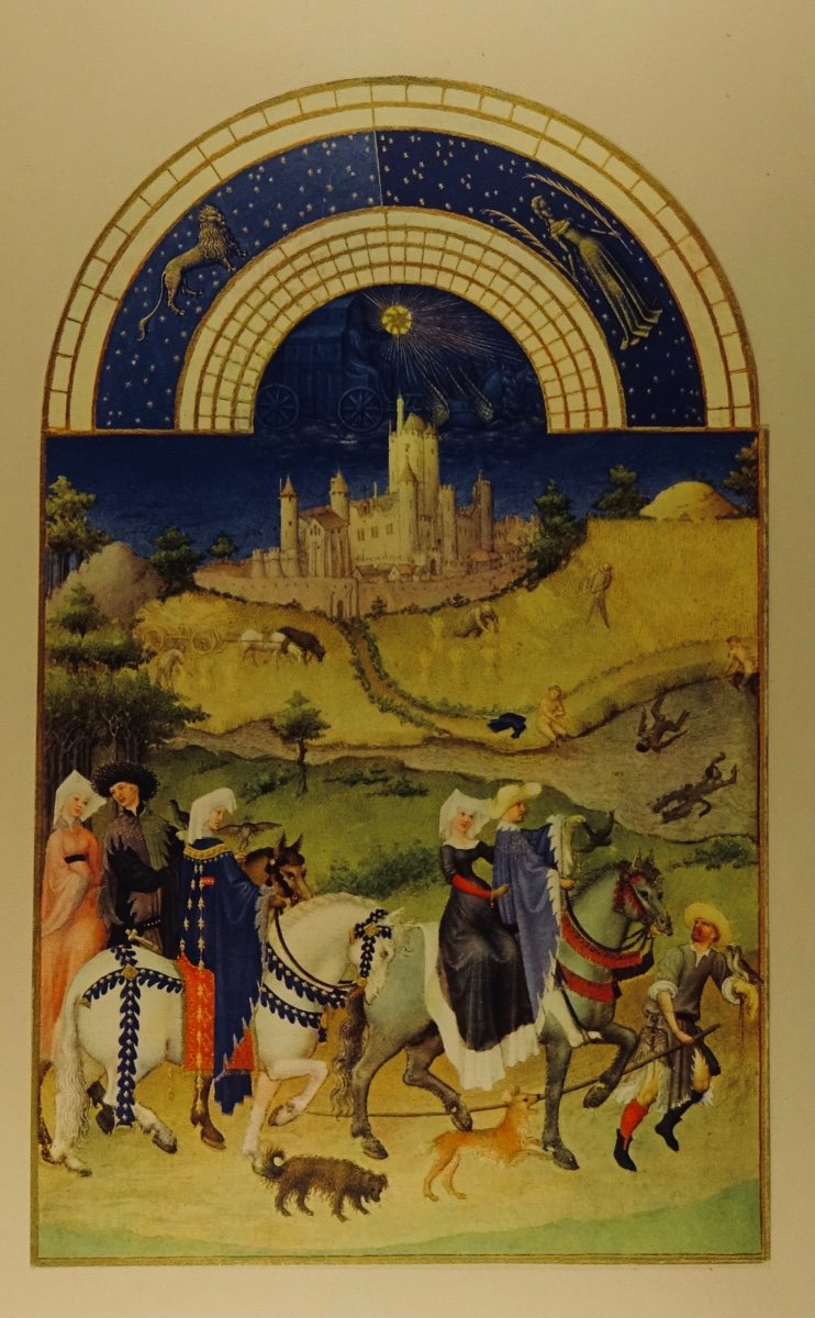 MALO (Henri) - Les Très riches heures du duc de Berry.  Verve, 1940, in-folio.-photo-3