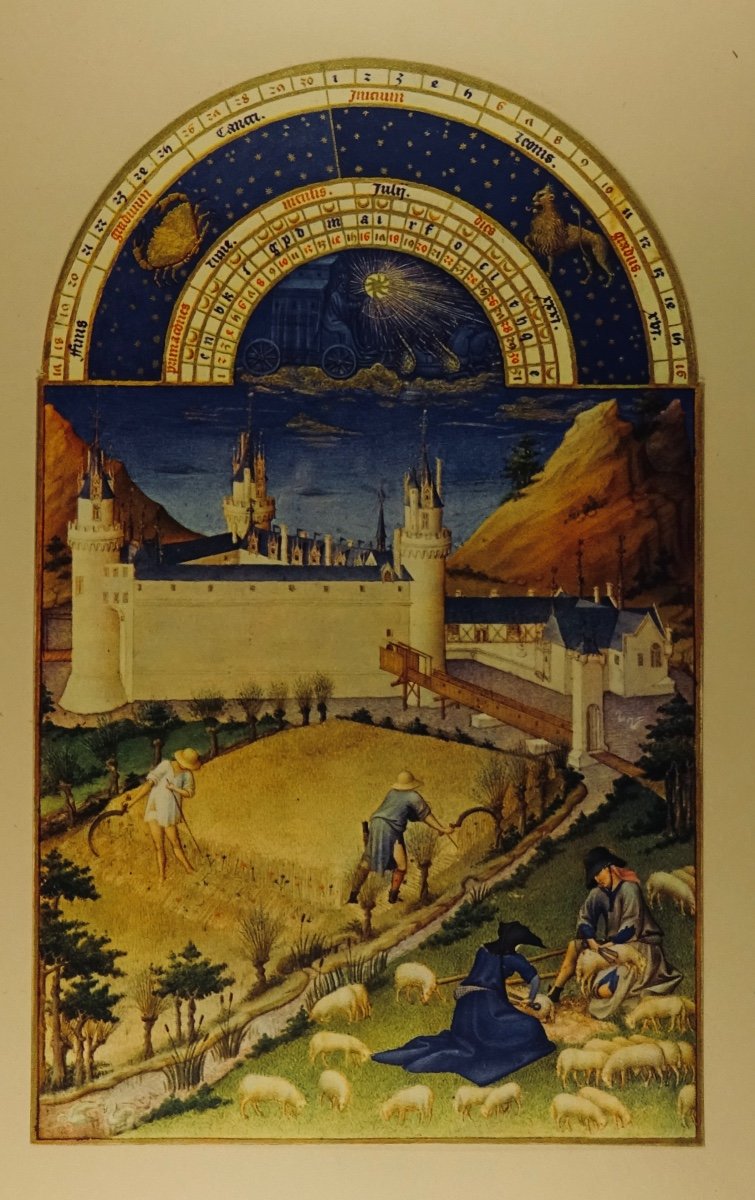 MALO (Henri) - Les Très riches heures du duc de Berry.  Verve, 1940, in-folio.-photo-4