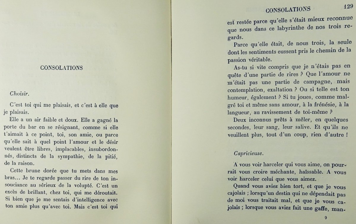 Marsan (eugene) - The Chambers Of Pleasure. Paris, Gallimard, 1926. First Edition.-photo-6