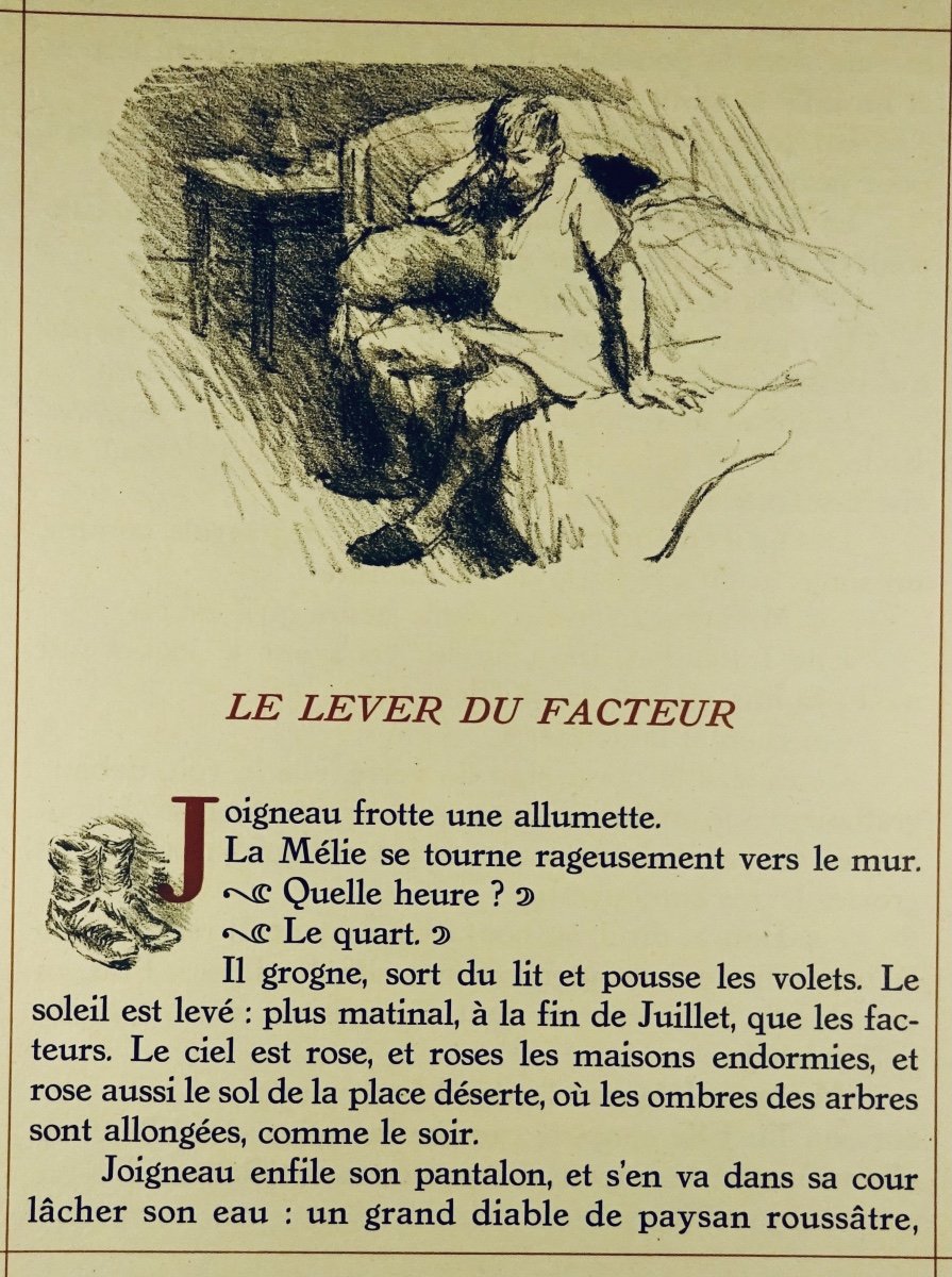 Martin Du Gard - Old France. The Franco-swiss Bibliophiles, 1935. Illustrated By Van Elsen.-photo-3