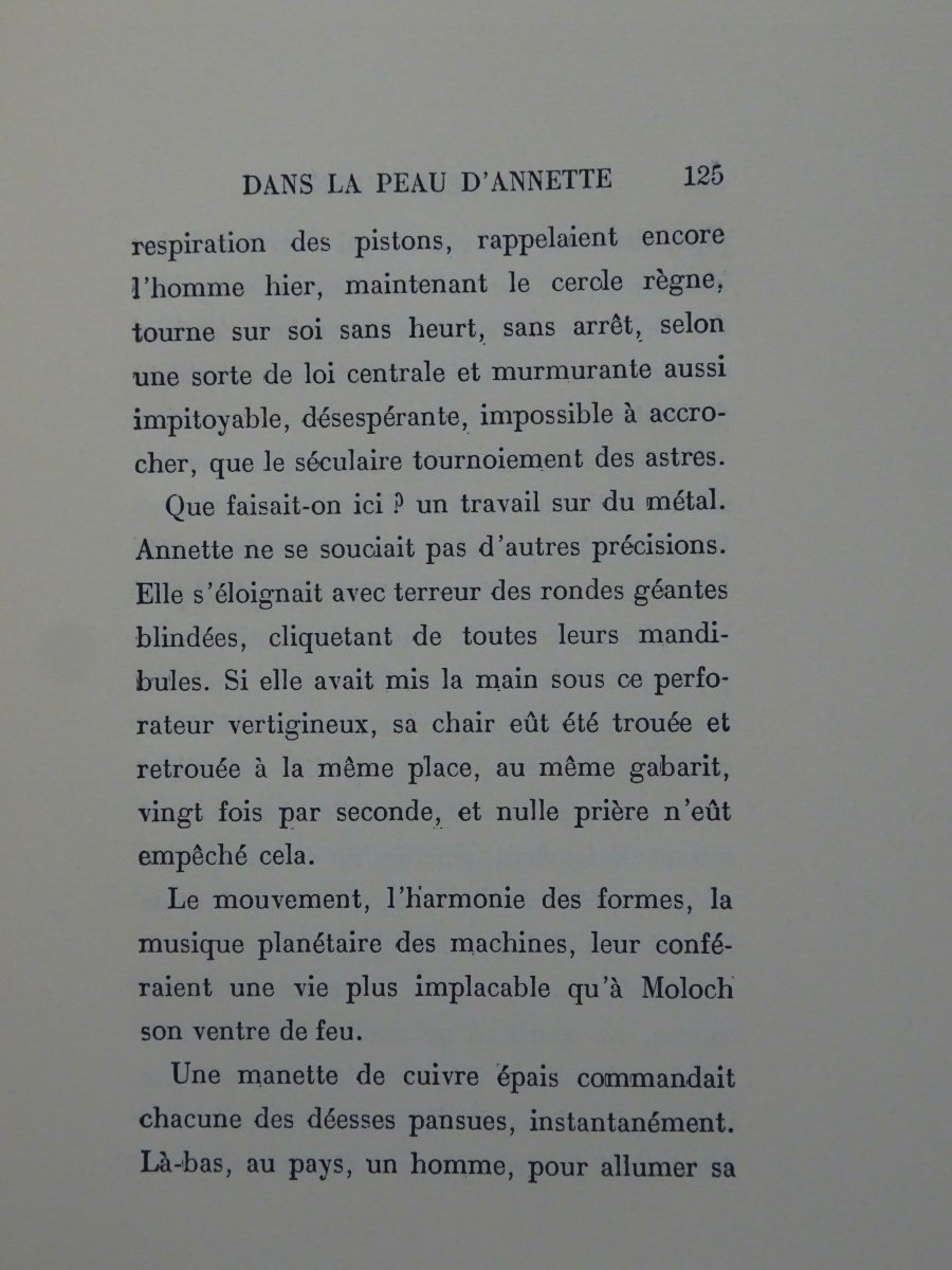 MASSOULIER (Jacques) - Dans la peau d'Annette. Paris, Gallimard, 1926. Édition originale.-photo-4