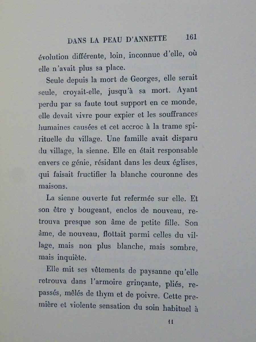 MASSOULIER (Jacques) - Dans la peau d'Annette. Paris, Gallimard, 1926. Édition originale.-photo-5