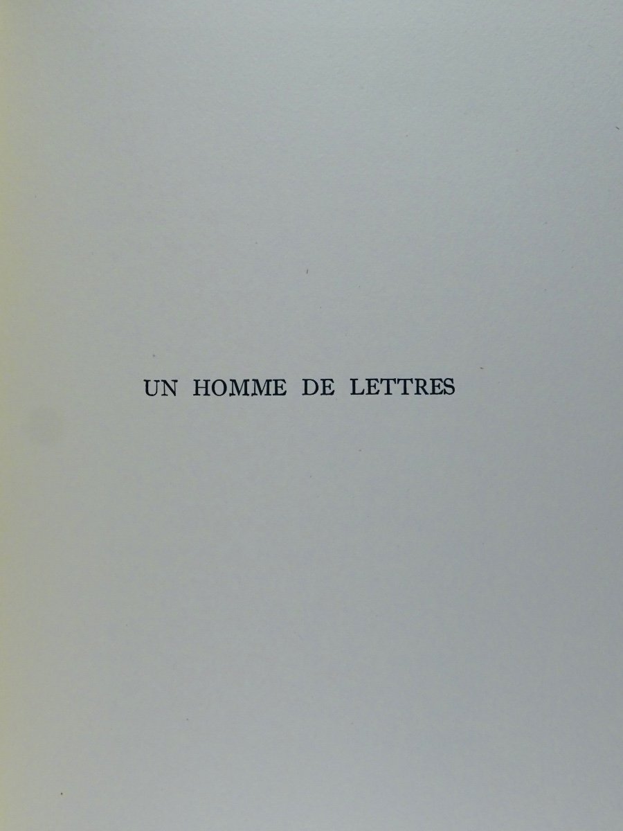 Mauriac (françois) - Three Stories. Grasset, 1929. Copy On Arches Vellum.-photo-5