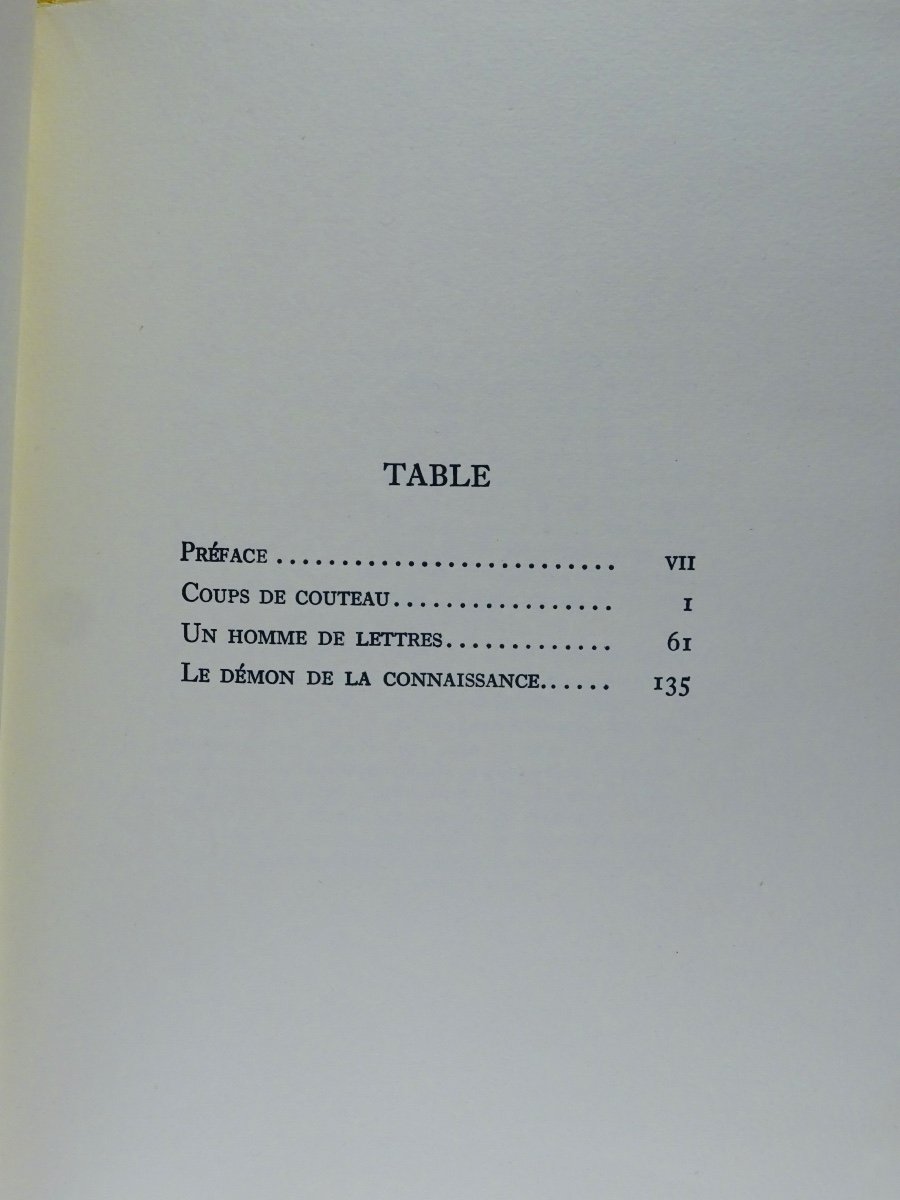 Mauriac (françois) - Three Stories. Grasset, 1929. Copy On Arches Vellum.-photo-7