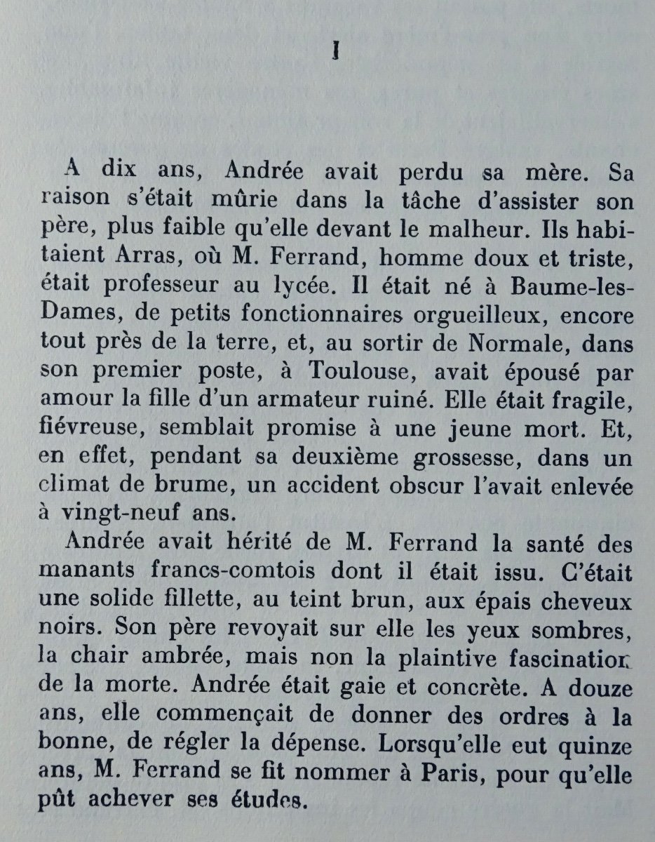 Maurice (martin) - Love, Unknown Land. Gallimard, 1928. First Edition.-photo-1