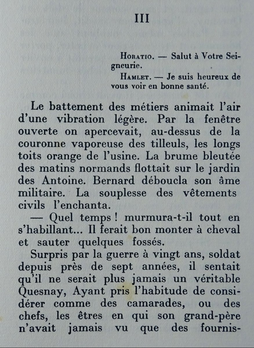 MAUROIS (André) - Bernard Quesnay. Paris, Gallimard, 1926. Édition originale.-photo-2