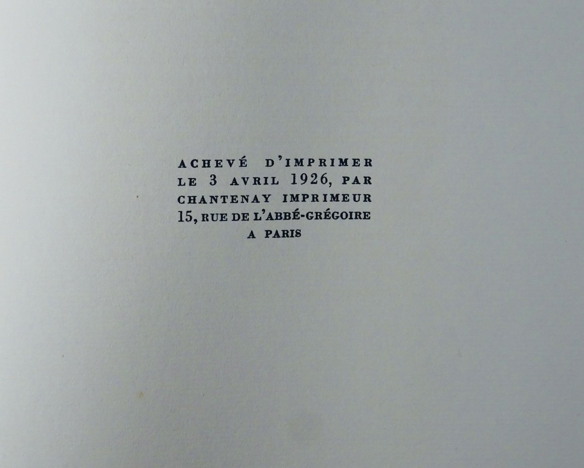 MAUROIS (André) - Bernard Quesnay. Paris, Gallimard, 1926. Édition originale.-photo-7