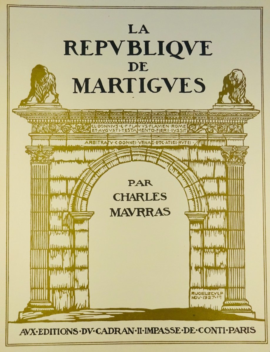 MAURRAS - La Sagesse de Mistral. Phémius ô chantre divin ! Odyssée. 1926. Envoi de l'auteur.-photo-4