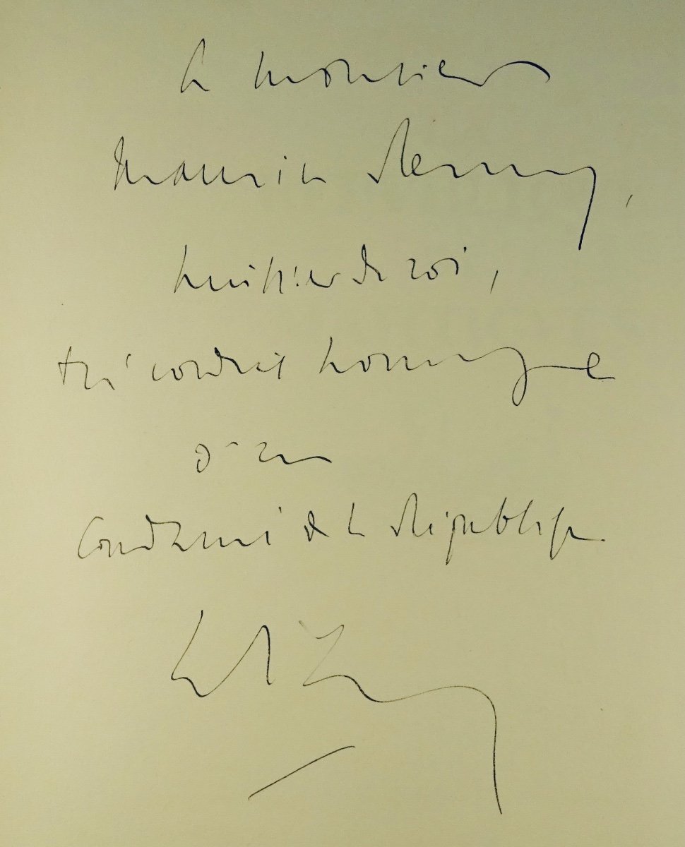 MAURRAS - La République de Martigues. Aux Editions du Cadran,  1927. Envoi de l'auteur.-photo-2