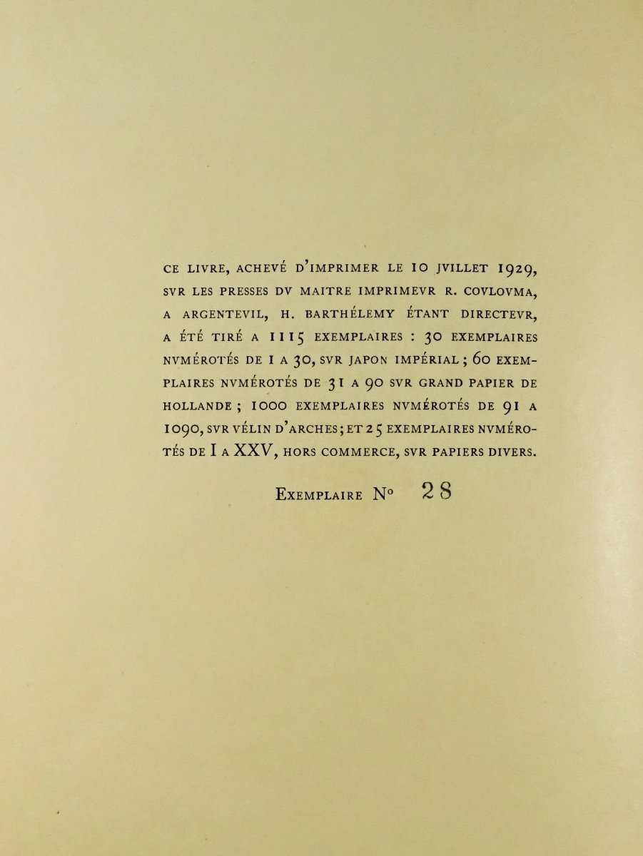 Maurras - The Secrets Of The Sun. Paris, A La Cité Des Livres, 1929. Illustrated By Gernez.-photo-2