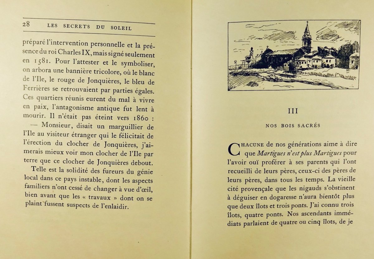 MAURRAS - Les Secrets du soleil. Paris, A la Cité des Livres, 1929. Illustré par GERNEZ.-photo-4