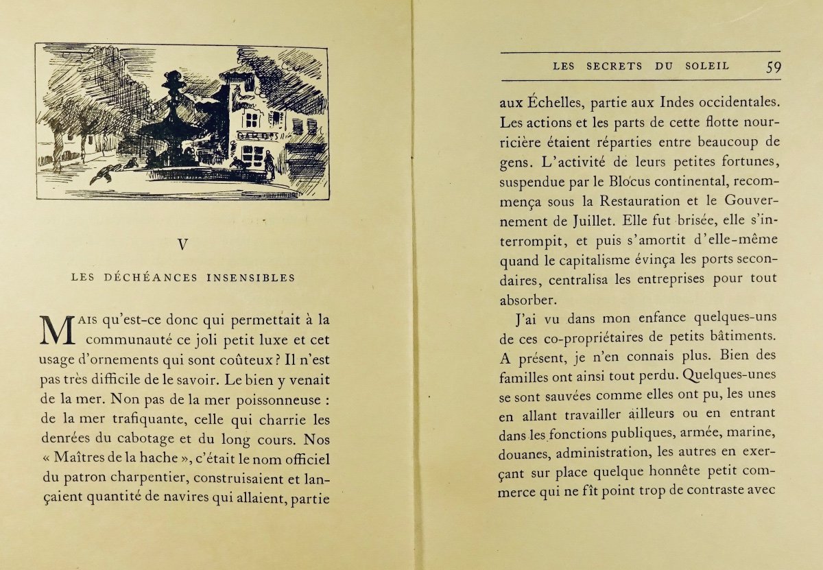 MAURRAS - Les Secrets du soleil. Paris, A la Cité des Livres, 1929. Illustré par GERNEZ.-photo-6