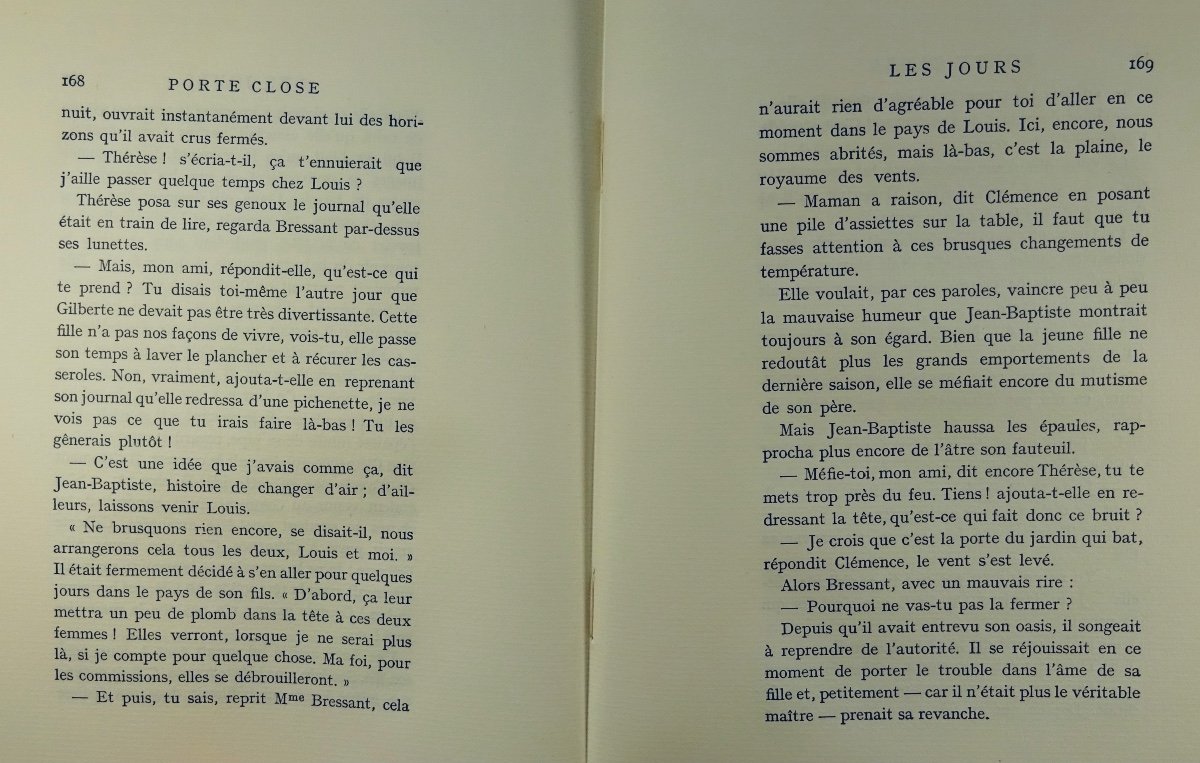 Mazeline (guy) - Door Closed. Paris, Gallimard, 1928. First Edition.-photo-4