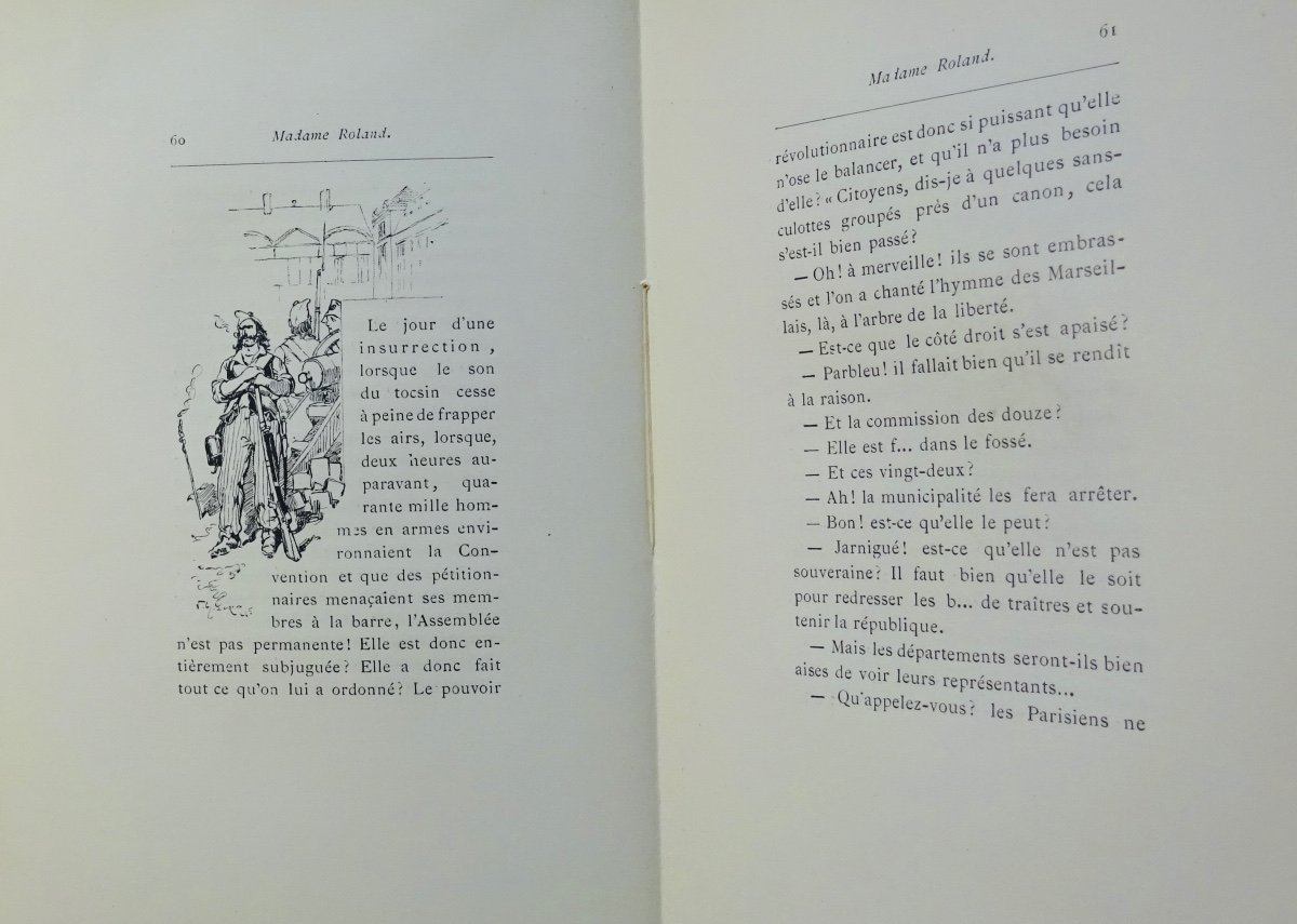 ROLLAND - Souvenirs de la Révolution. Sa détention à l'abbaye et à Sainte Pélagie en 1793.-photo-3