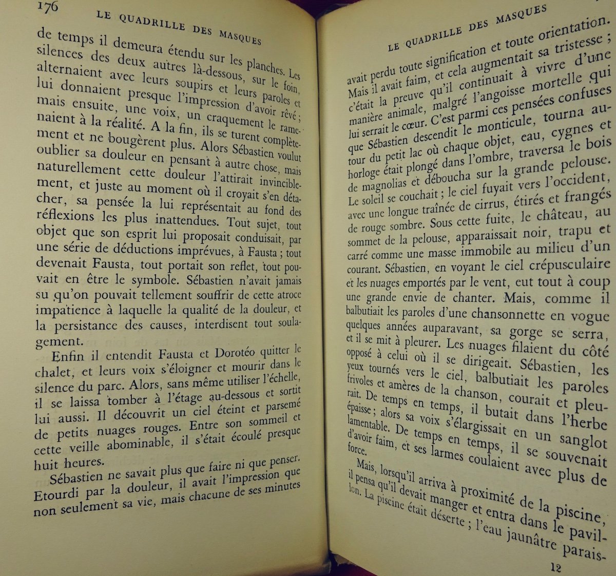 MORAVIA (Alberto) - Le Quadrille des masques. Gallimard, 1950. Édition originale française.-photo-2