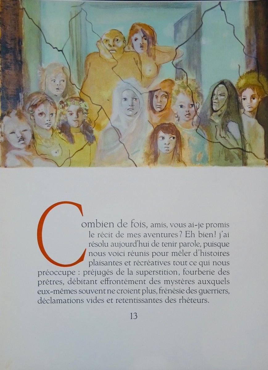 PÉTRONE - Satiricon. Guillard, Gourdon et Cie, 1970. Illustré par Léonor FINI.-photo-1