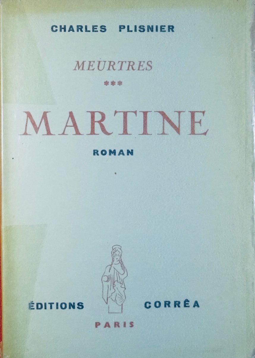 PLISNIER - Meurtres. Le Retour du fils. Martine. Feu dormant. La Dernière journée.  1939-41.-photo-2