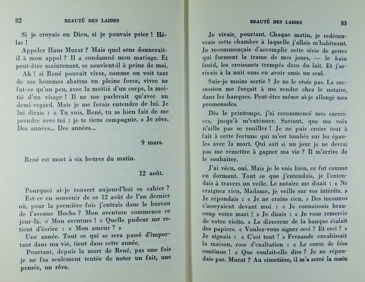 PLISNIER (Charles) - Beauté des laides. Éditions Corréa, 1951. Édition originale.-photo-5