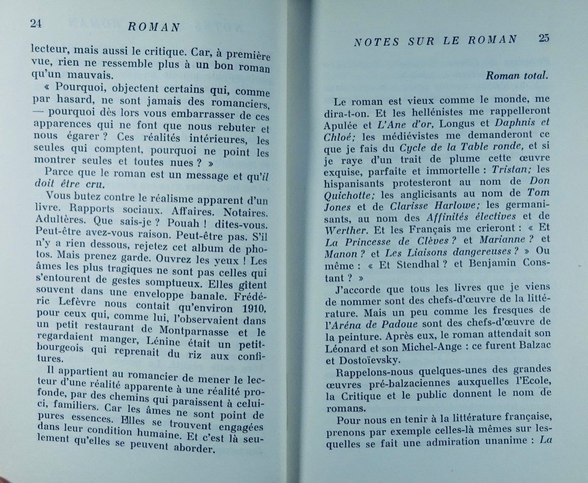 Plisnier (charles) - Novel. Papers Of A Novelist. Bernard Grasset, 1954. First Edition.-photo-3