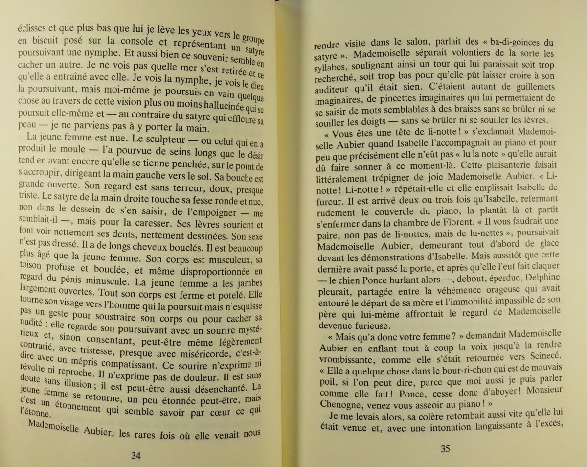 QUIGNARD (Pascal) - Le Salon du Wurtemberg. Gallimard, 1986. Édition pré-originale.-photo-8