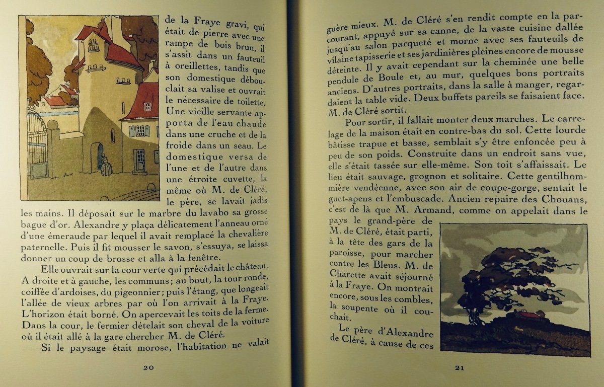 RÉGNIER - Le Mariage de minuit. André Plique & Cie, 1926. Illustré par Sylvain SAUVAGE.-photo-2