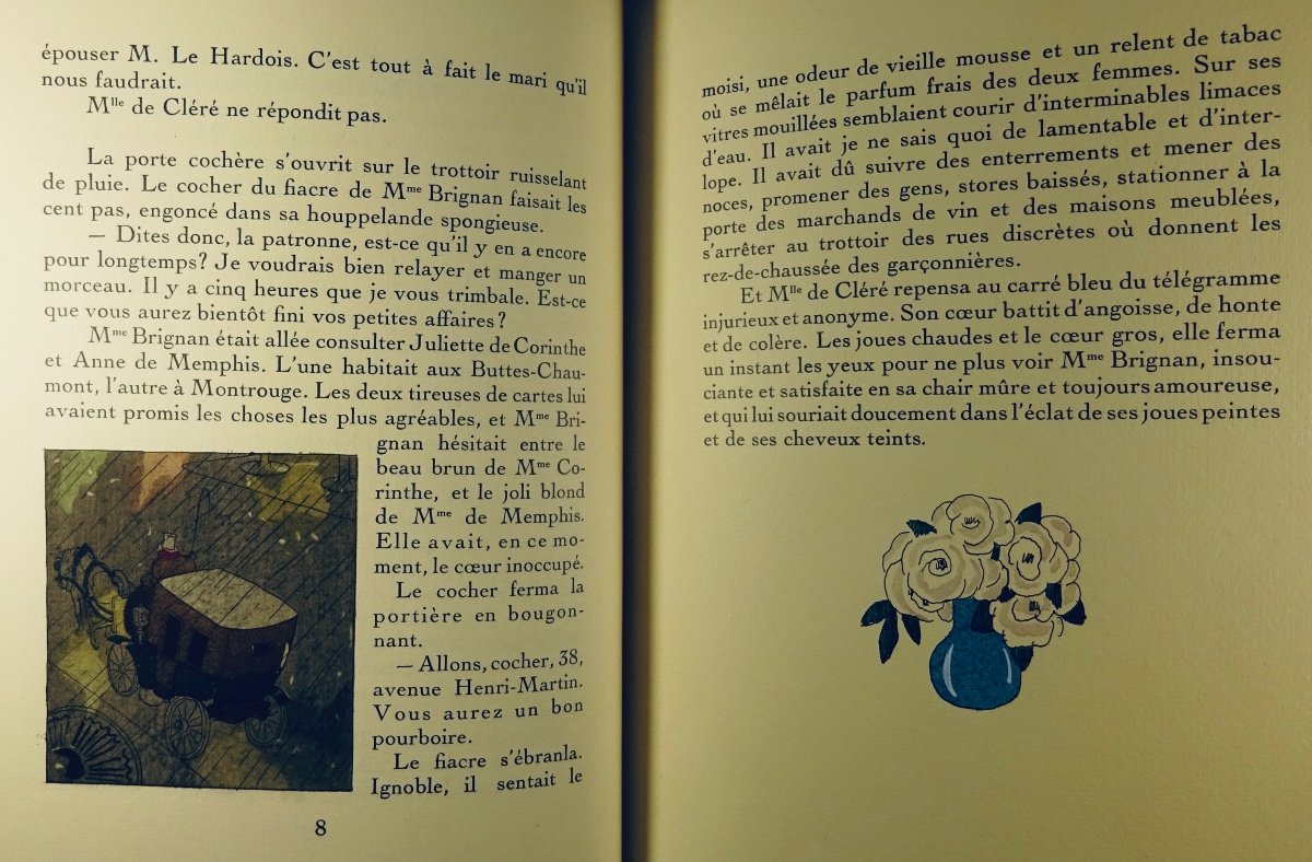 RÉGNIER - Le Mariage de minuit. André Plique & Cie, 1926. Illustré par Sylvain SAUVAGE.-photo-4