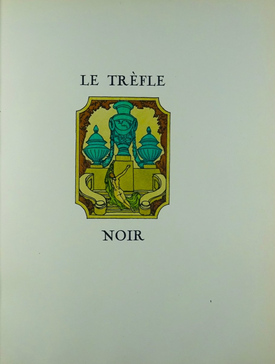 REGNIER - Le Trèfle Noir. Hertulie Ou Les Messages. 1926, Illustré Par PASCHAL.-photo-4