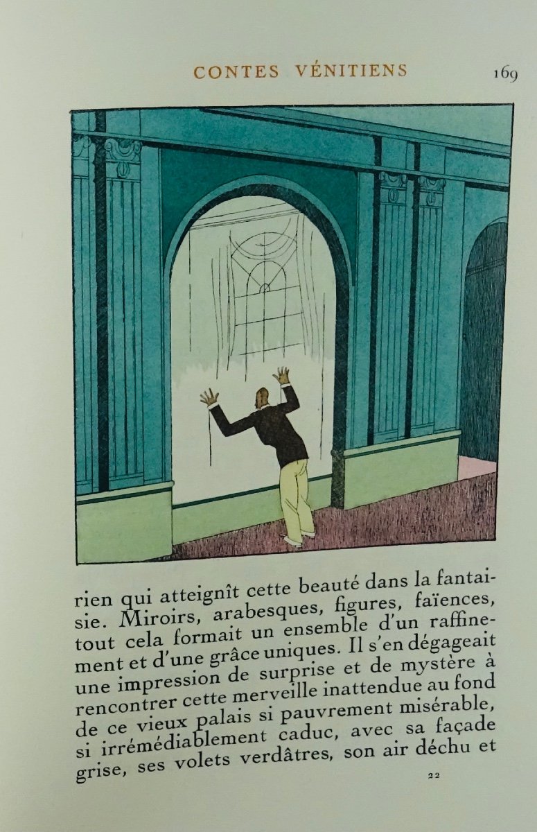 Regnier (henri De) - Venetian Tales. "the Book", 1927. Illustrated By Charles Martin.-photo-6