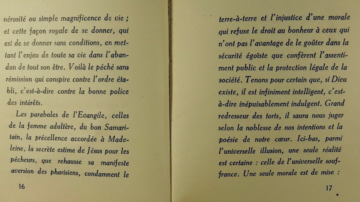 RENAN (Ernest) - Placet du sieur Anatole France... Les Éditions du Siècle, 1924. Hors commerce.-photo-5