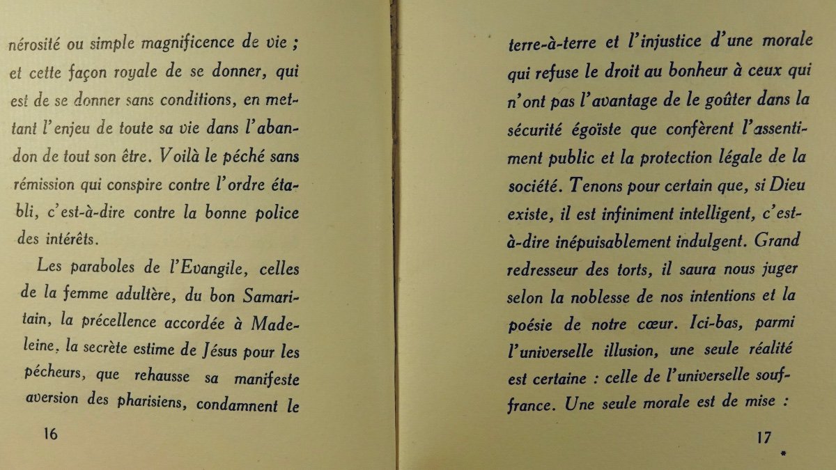 Renan (ernest) - Placet Of Sieur Anatole France... Editions Du Siècle, 1924. Hors Commerce.-photo-5