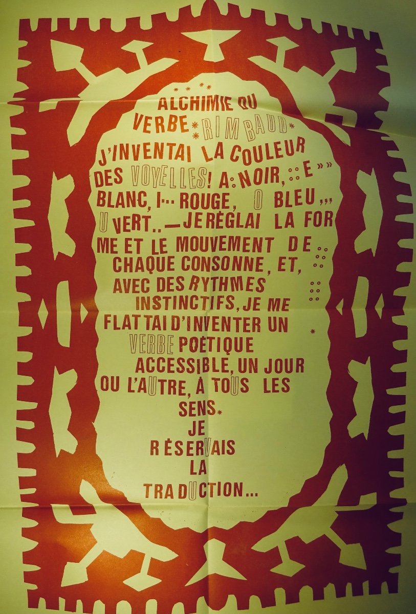 REVUE DIRE - Revue européenne de poésie n° 17. Typographie de Jean Vodaine, 1971.-photo-2