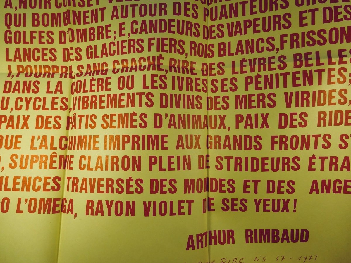 REVUE DIRE - Revue européenne de poésie n° 17. Typographie de Jean Vodaine, 1971.-photo-4