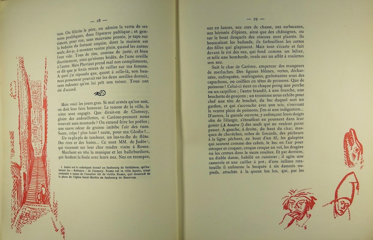 ROLLAND - Colas Breugnon "Bonhomme vit encore". Ollendorff, 1924. Illustré par Gabriel BELOT.-photo-2