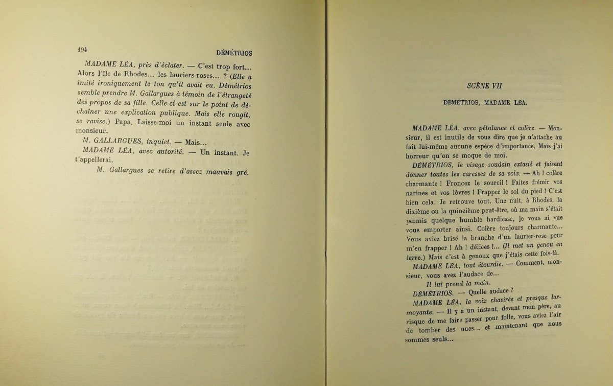 Romans (jules) - The Dictator. Demetrios. Gallimard, 1926. First Edition.-photo-8