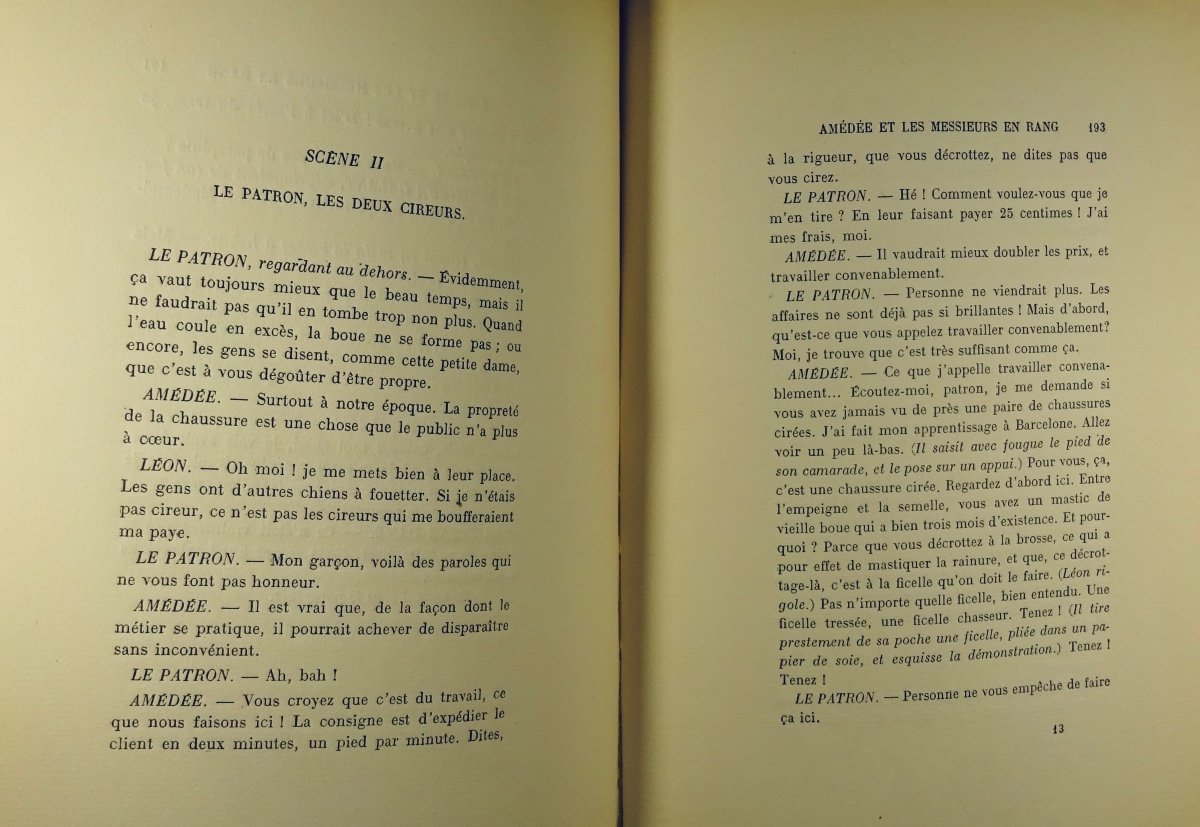 ROMAINS (Jules) - Cromedeyre-le-Vieil. Amédée et les messieurs en rang. Gallimard, 1926. -photo-6