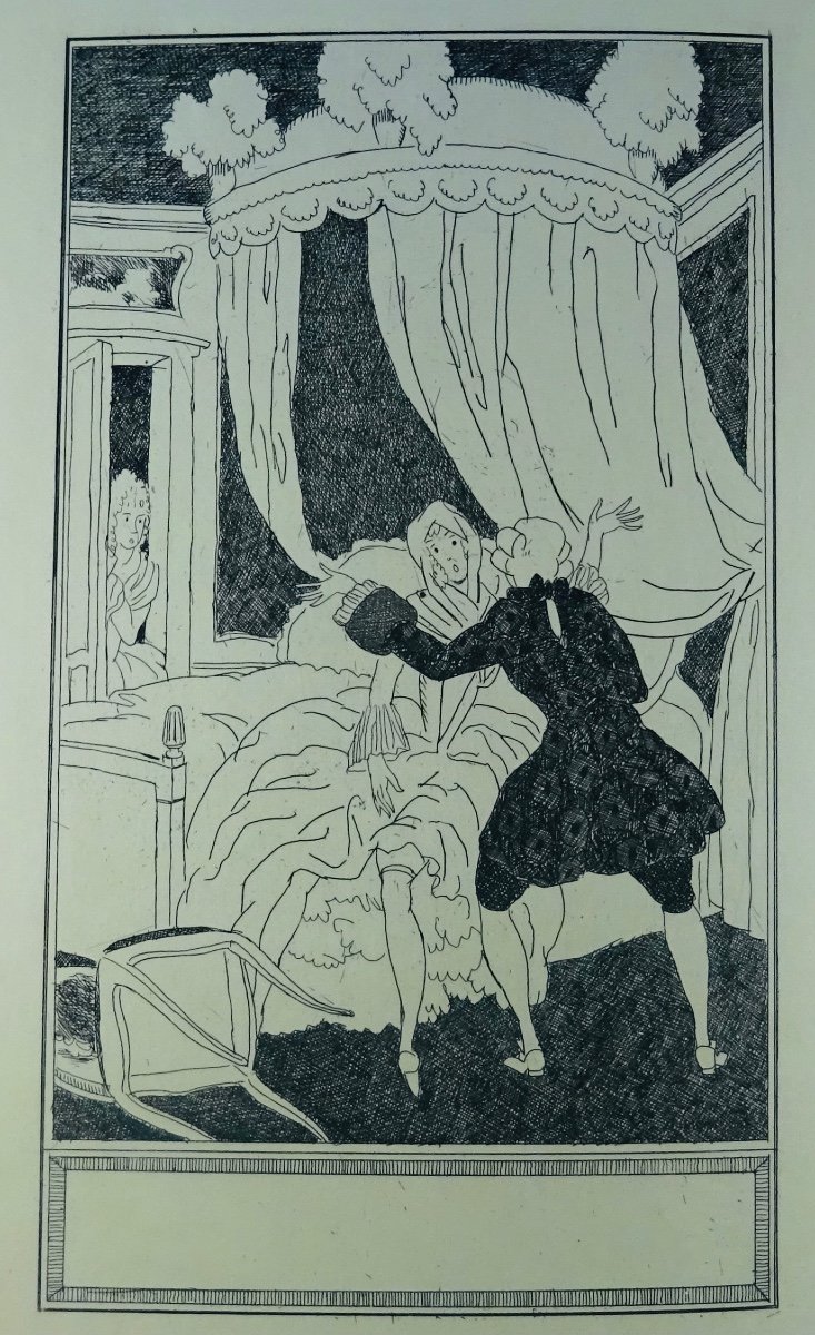 Sade (daf) - Ernestine. At The Cabinet Du Livre, Jean Fort, 1926. Illustrated By Sylvain Sauvage.-photo-1