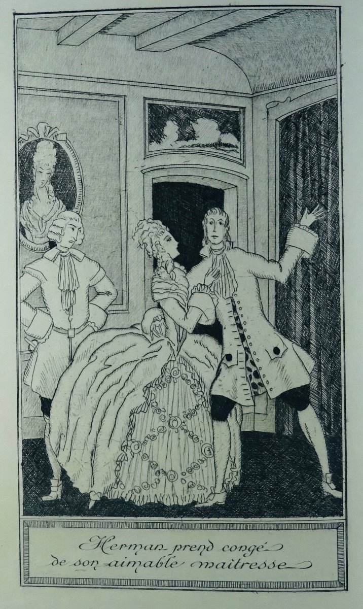 Sade (daf) - Ernestine. At The Cabinet Du Livre, Jean Fort, 1926. Illustrated By Sylvain Sauvage.-photo-4