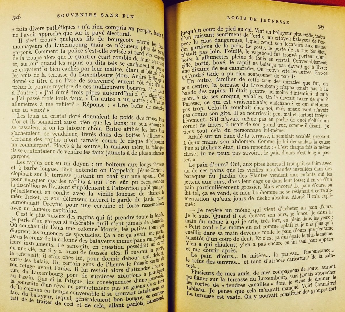 SALMON- Souvenirs sans fin. Première époque (1903-1908). Gallimard, 1955. Envoi de l'auteur.-photo-7