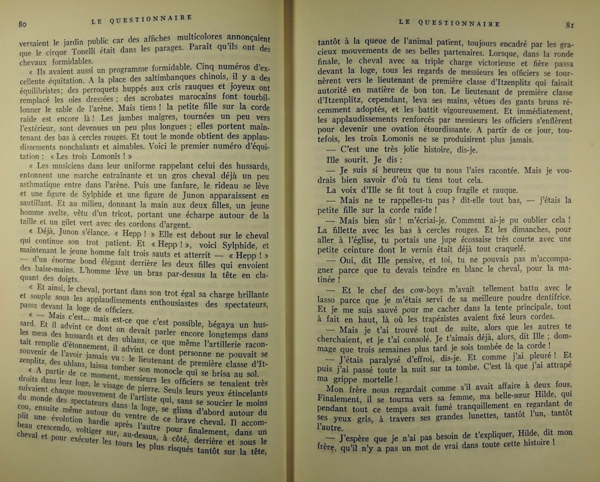 Salomon (ernst Von) - The Questionnaire. Gallimard, 1953. Original Edition In French.-photo-3
